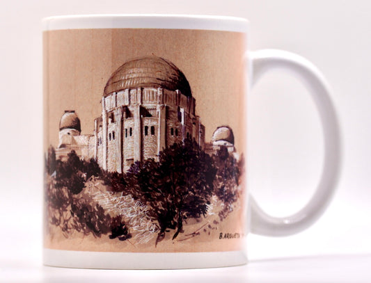 Observatory Marker Sketch Coffee Mug